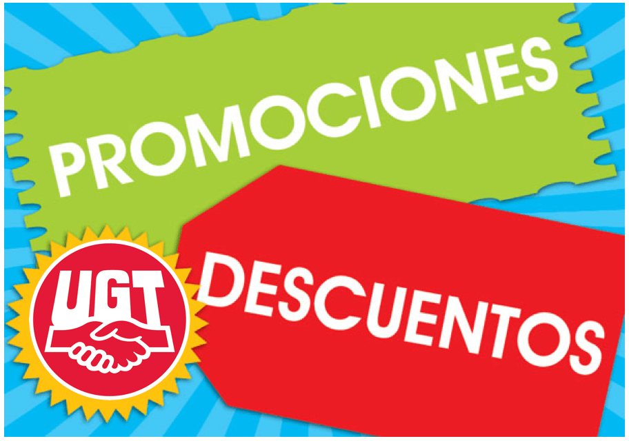 Grandes Descuentos por ser Afilado a UGT