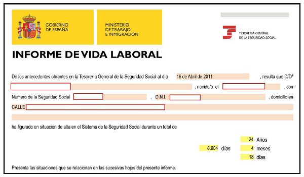 Solicita tu Informe de vida laboral