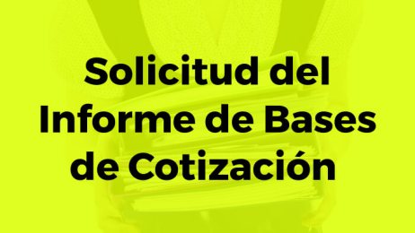 Informe de bases de cotización