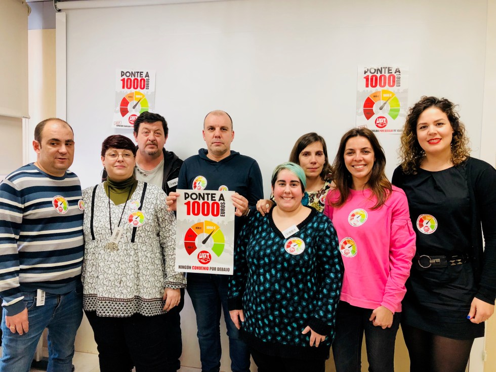UGT consigue que en supermercados la Plaza de DIA% un salario mínimo de 13.400 € año