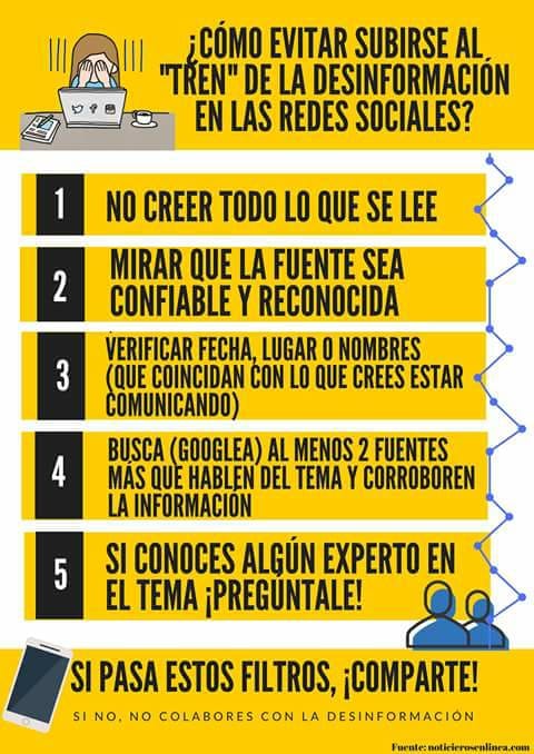 En redes sociales… Como en la vida… «No creas todo lo que te cuentan ...