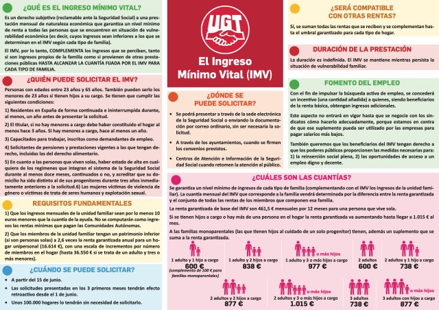 El Ingreso Mínimo Vital (IMV)