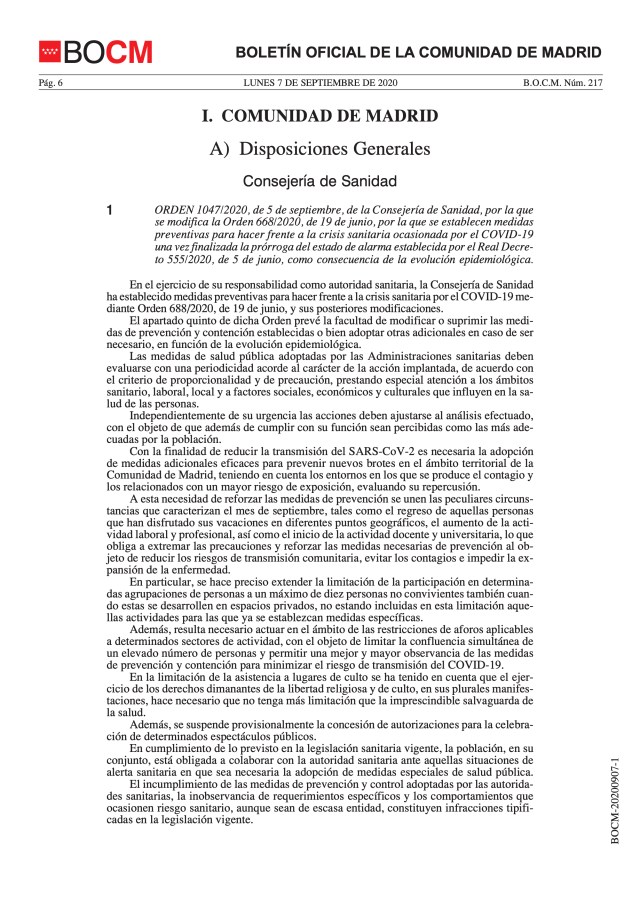 MEDIDAS PREVENTIVAS PARA HACER FRENTE A LA CRISIS SANITARIA OCASIONADA POR EL COVID-19