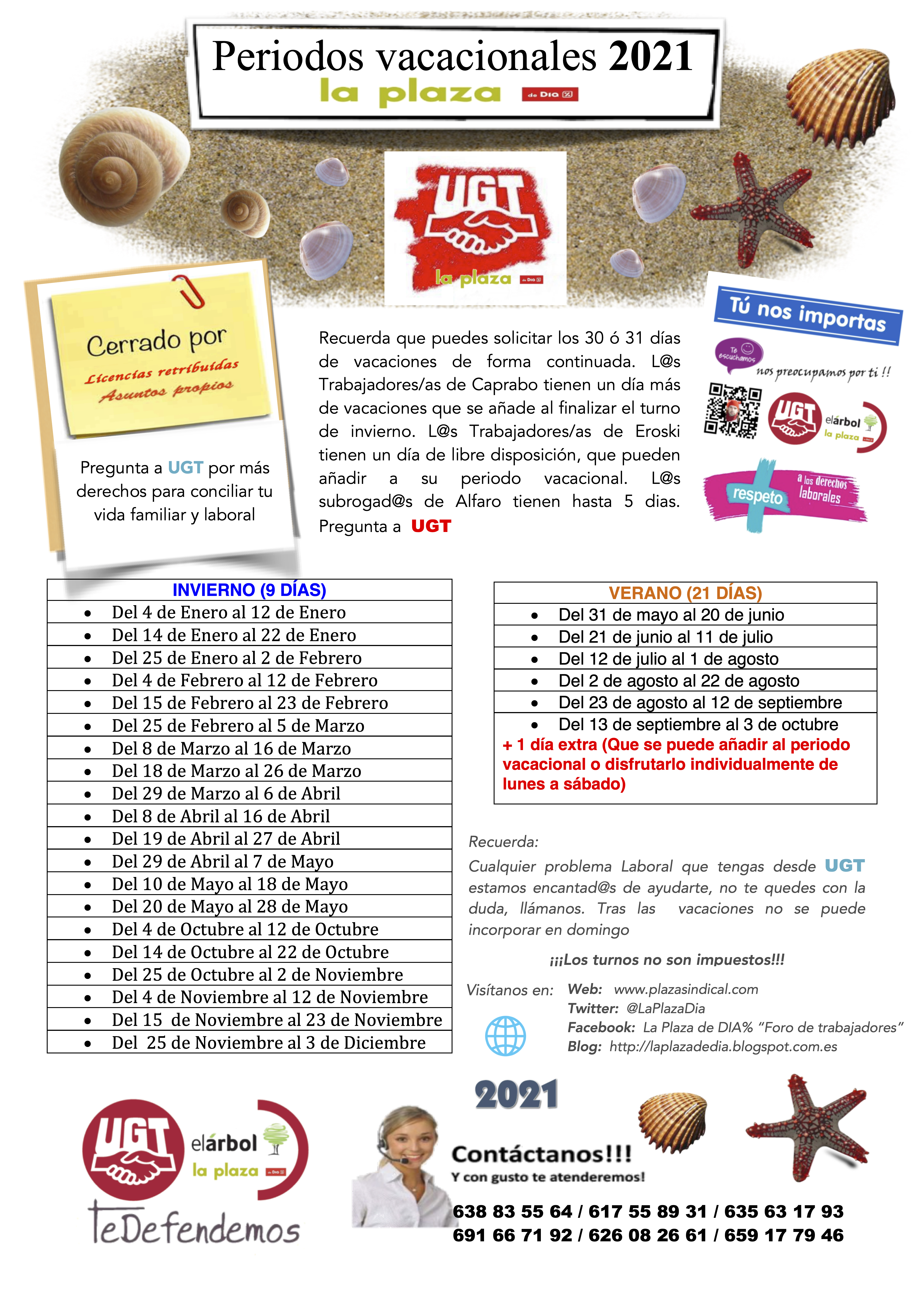 vacaciones Plaza de Dia 21