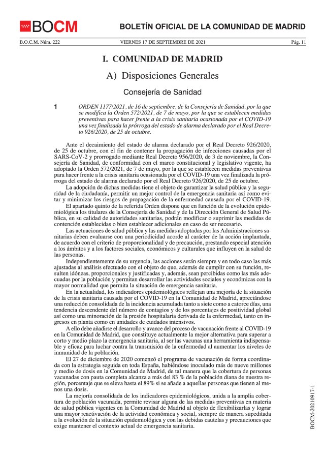 Medidas preventivas para hacer frente a la crisis sanitaria ocasionada por el COVID-19