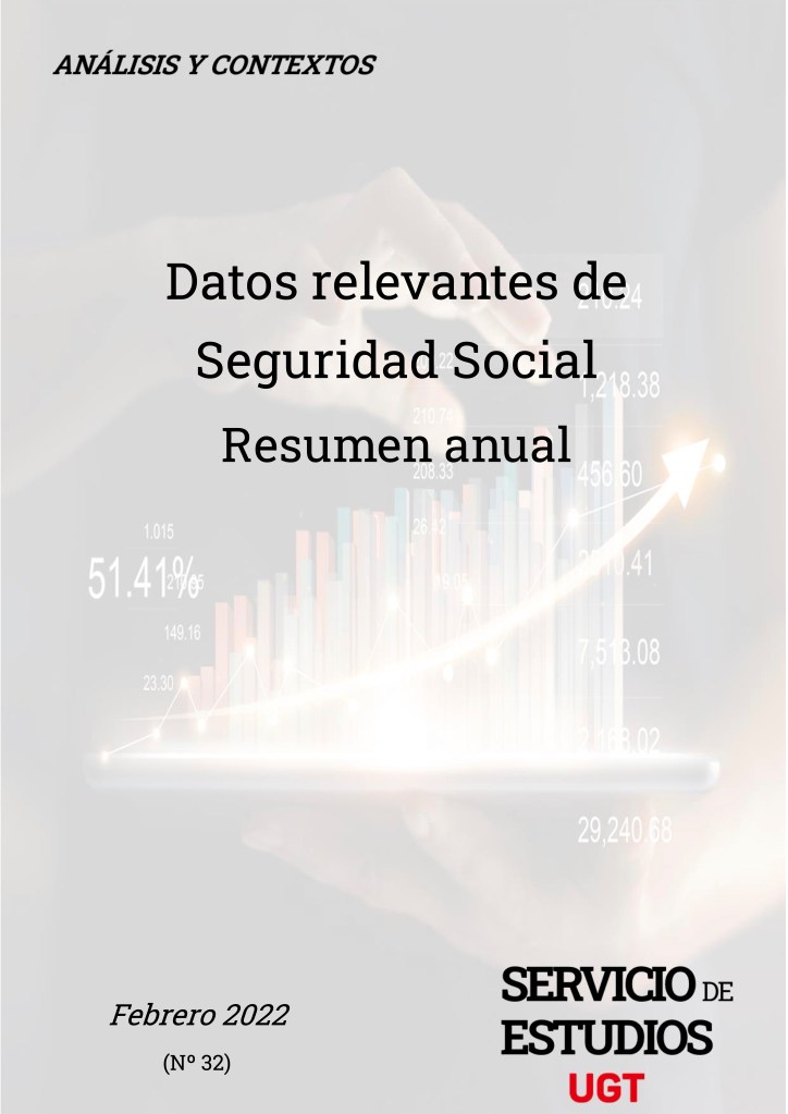 DATOS RELEVANTES DE SEGURIDAD SOCIAL, RESUMEN ANUAL 2021.