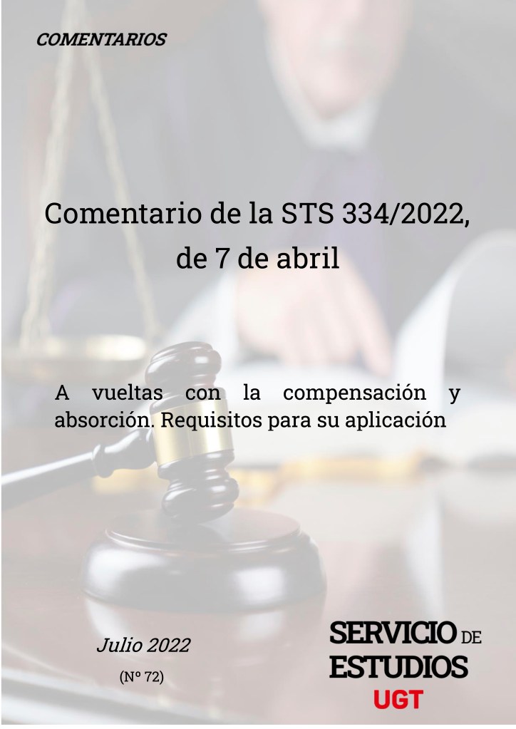 COMPENSACIÓN Y ABSORCIÓN, REQUISITOS PARA SU APLICACIÓN