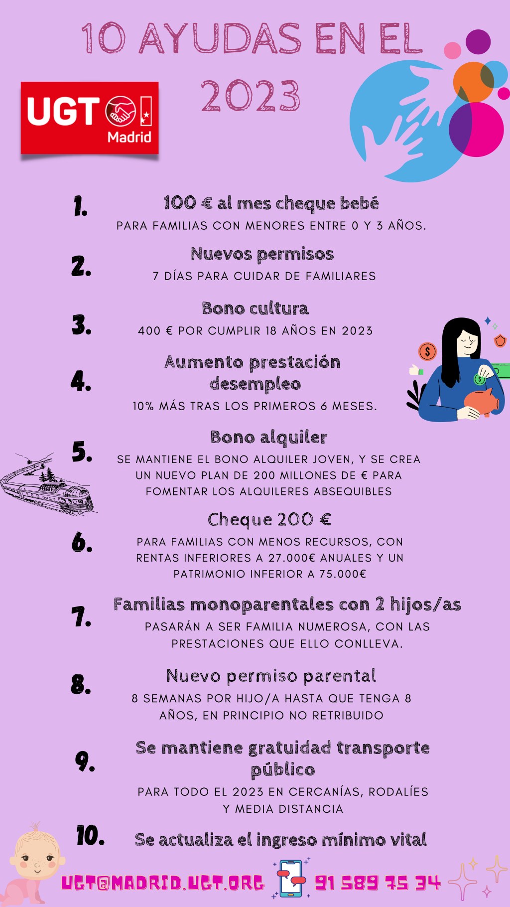 10 AYUDAS EN EL 2023