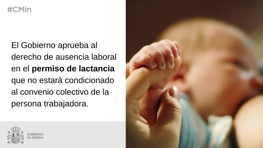 NUEVA REDACCIÓN DEL Permiso de lactancia (art. 37.4 ET)