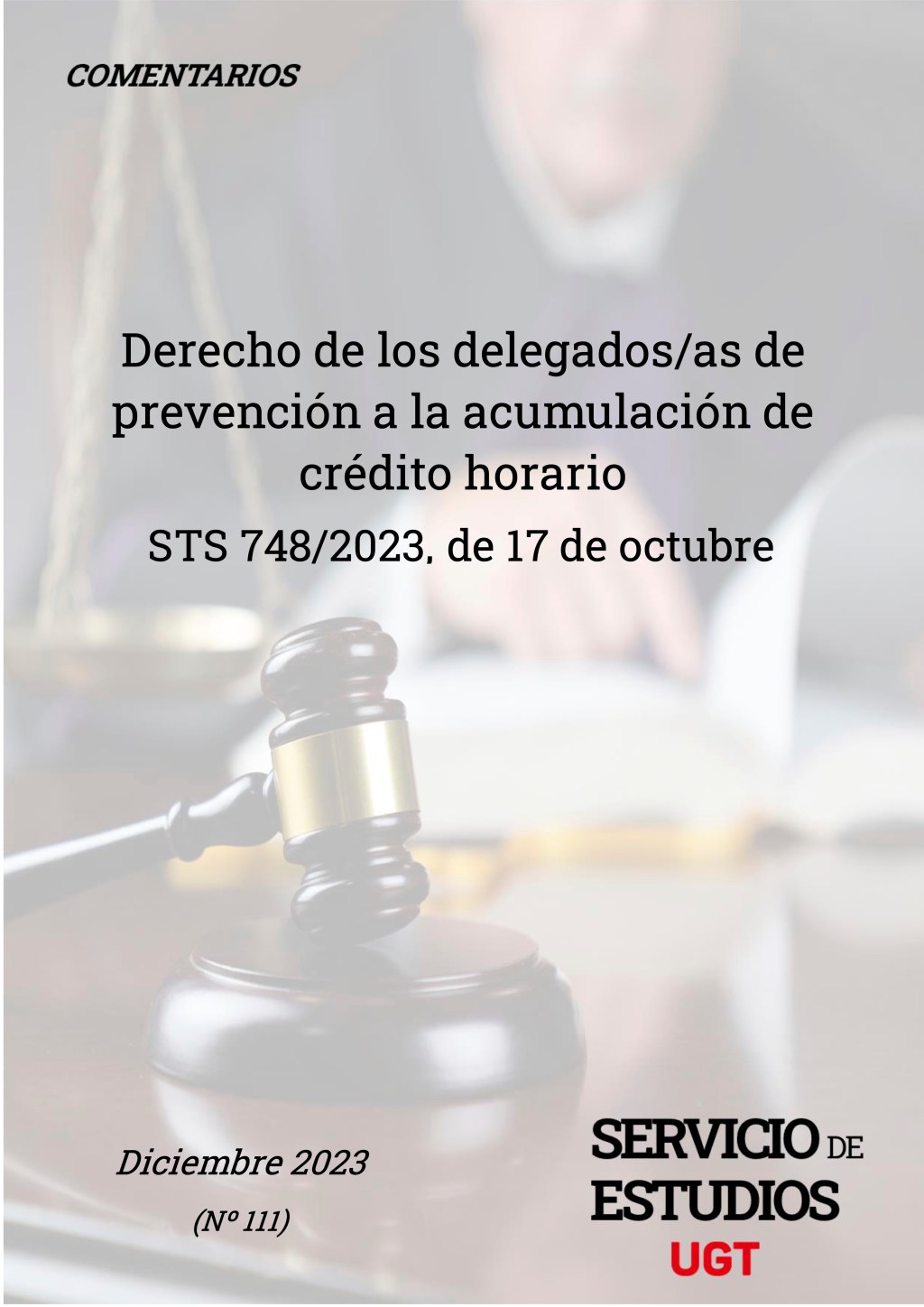 Derecho de los delegados/as de prevención a la acumulación de crédito horario