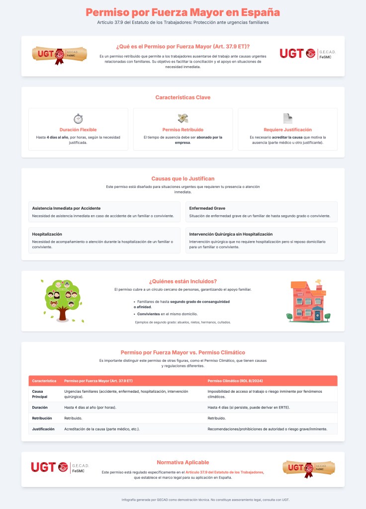 Permiso por fuerza mayor